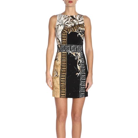 versace bblack ird dress|versace ladies dresses.